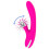 Vibrator Diversia Bunny Vibrating, pink 4