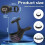 Vibrator penis ring with app control 5