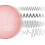 Draagbare mini vibrator stimulator, rood 5