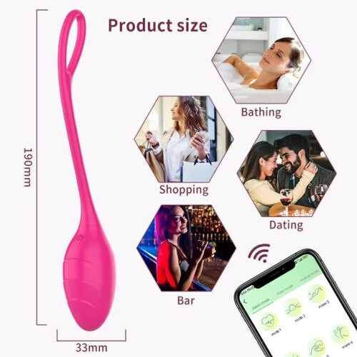 Vibratorin mit App-Steuerung 2