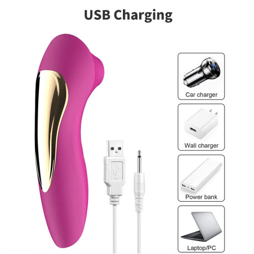 Clitoris en borstvibrator Stimulator zuigen 2