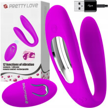 Vibrator voor koppels Pretty Love, paars