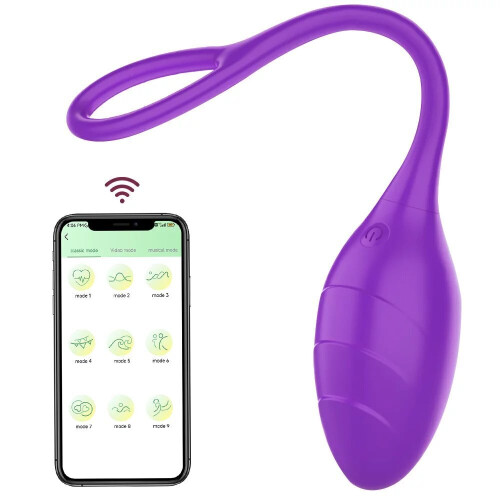 Vibratorin mit App-Steuerung