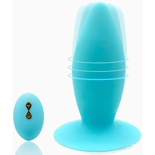 Anal vibrator with remote control