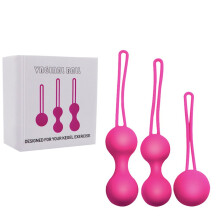 Vaginal Kegel Ball Set, 3 pcs.