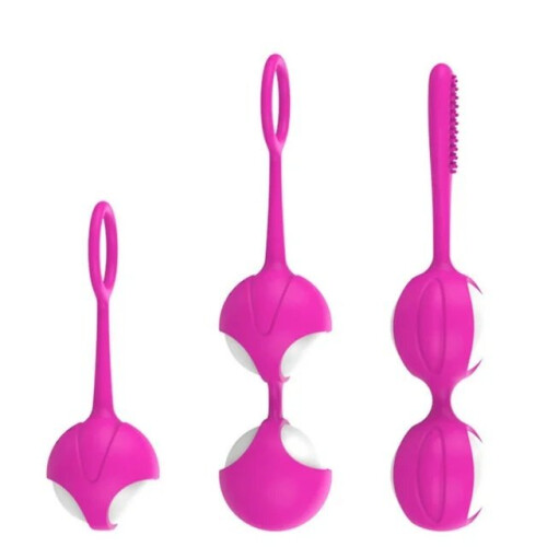 Set vaginale balletjes, 3 stuks.