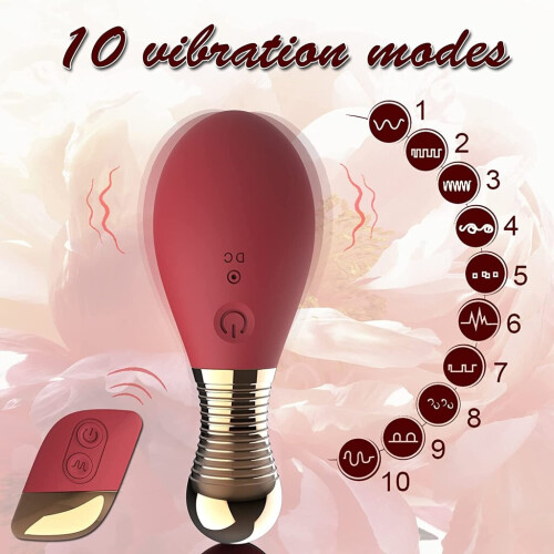 Vaginal ball Kegel Remote Control, red 1