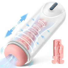 Automatic male masturbator