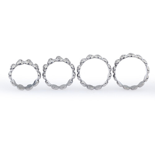 Penis Ring Skull Silver Ring, 28 mm 2