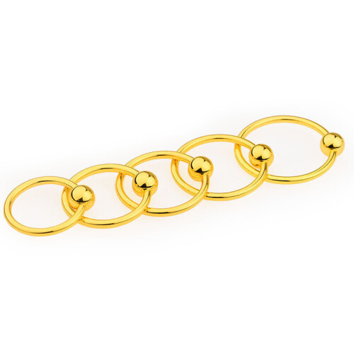 Penis ring 32 mm, goud 1