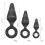 Set Silikon Analplugs, 3 Stk. 4