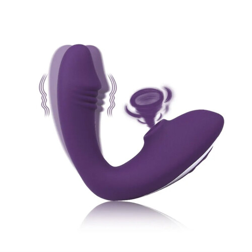 Vibrerende stimulator, paars