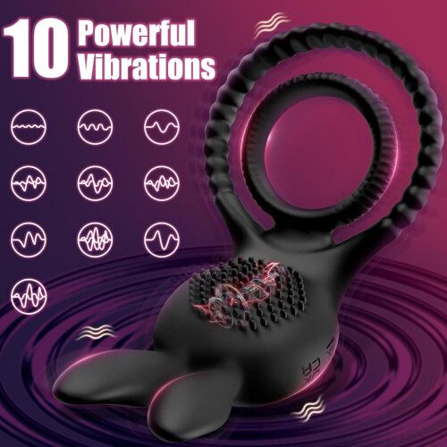 Vibrating penis ring with remote control 1