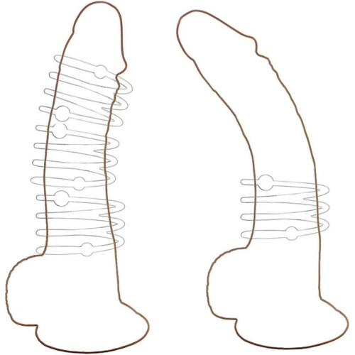 Penis spiraalring, 40 mm 1