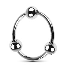 Penisring met balletjes, 30 mm