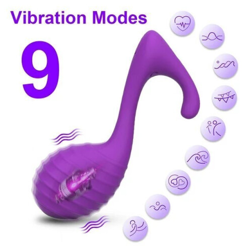 Female Vibrator - Massager with App Control, Purple 1