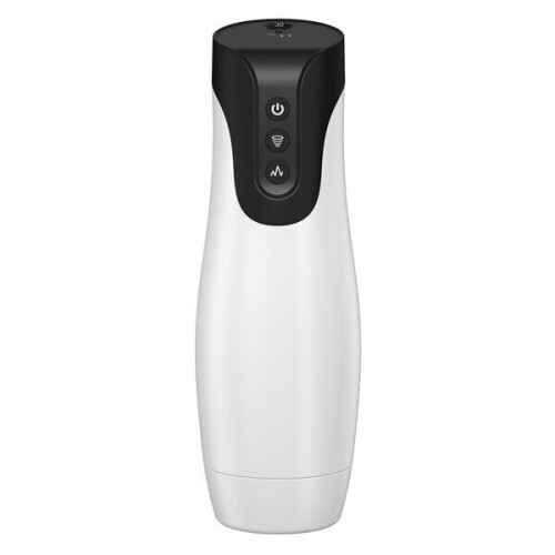 Masturbator, weiß/schwarz