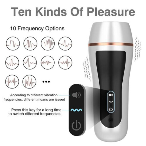 Masturbator, weiß 1