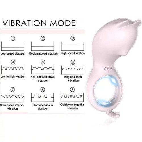 Vibrator - penis ring, with remote control 1