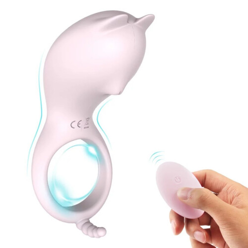 Vibrator - penis ring, with remote control