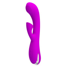 Vibrator with clitoral massager Pretty Love, purple