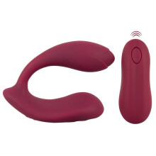 Rosenrot Lendable RC vibrator, rood