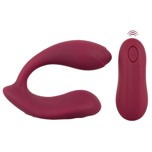 Rosenrot Lendable RC vibrator, rood