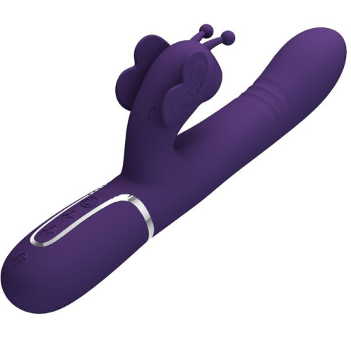 Pretty Love Multifunktionsvibrator Rabbit, lila 2