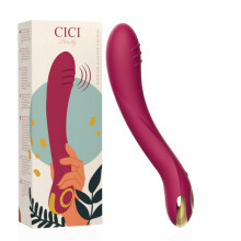 Vibrator Cici Beauty Premium Silicone G-Spot, rood