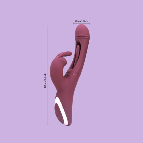 Vibrator Accd Soft Silicone G Spot, rood 1
