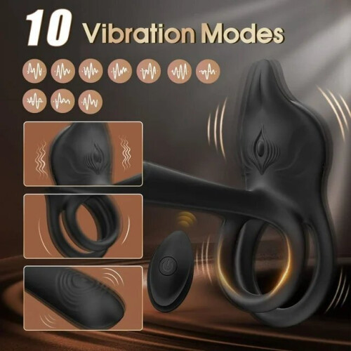Vibrator Penis Ring Met Afstandsbediening 2
