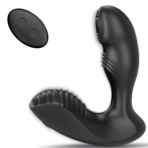 Anal vibrator 2in1 with remote control