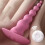 Anal vibrator - massager, with remote control 10