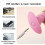 Anal vibrator - massager, with remote control 9