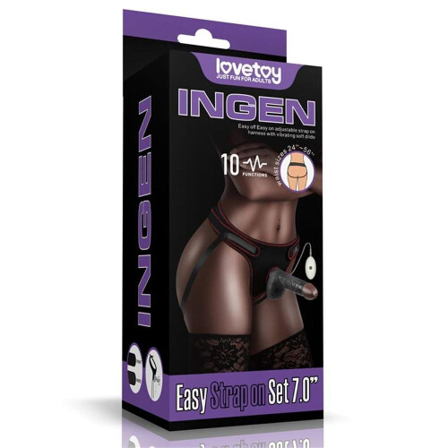 Penis Simulator with Adjustable Strap 7.0