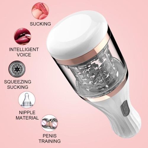 Automatic male masturbator Rotation Pleasure, black 1