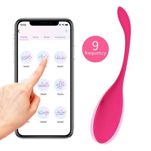 Vibrating ball, pink 1