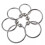 Penis ring 32 mm, zilver 5