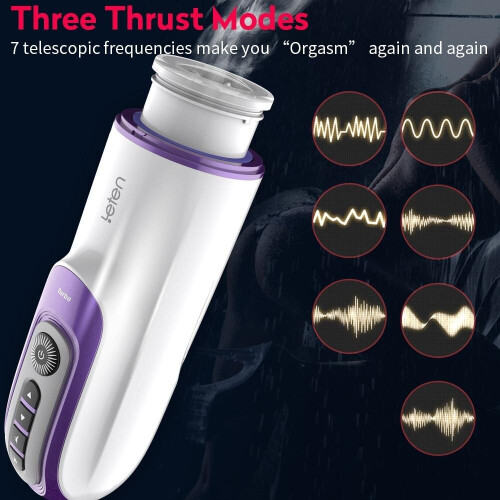 Automatic male masturbator Turbo, blue 2