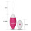 Vibrating egg iJoy Remote Control USB, pink 6