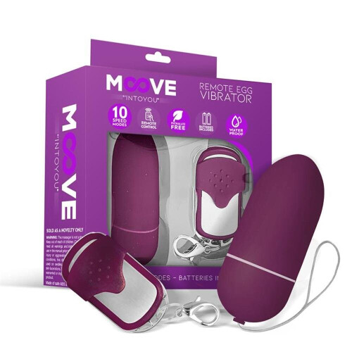 Vibrerend ei, purper