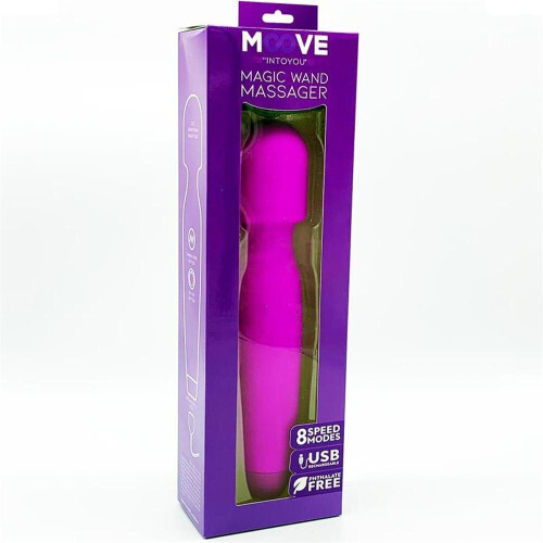 Moove Magic Wand Massager, purple 1