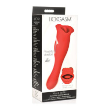 Kiss and Tell Pro vibrator, rood