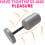 Metalen anaalplug, L 3