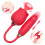 Multifunctionele vibrator Odecco, rood 2