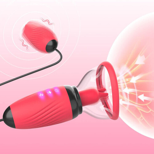 Klitoris & Nippel Vibrator 3in1 2