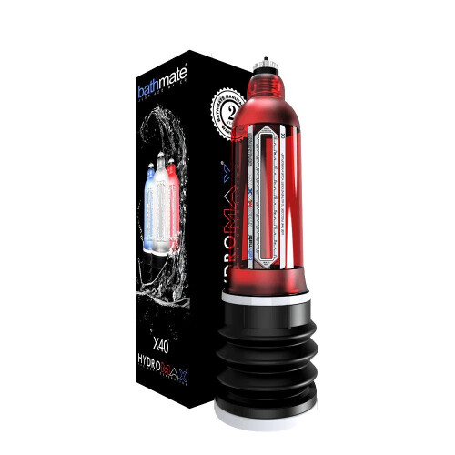 Dick pomp Bathmate X40, rood
