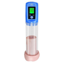 Penispumpe, blau/pink