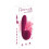 Rosenrot vibrator, red 1