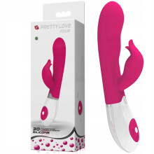 Multifunctionele vibrator Pretty Love, roze/wit